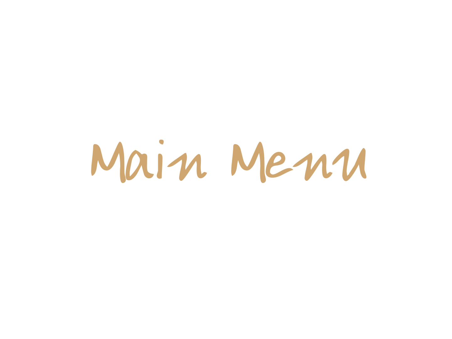 5. Main Menu