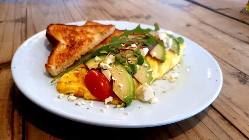 Deconstructed Omelette